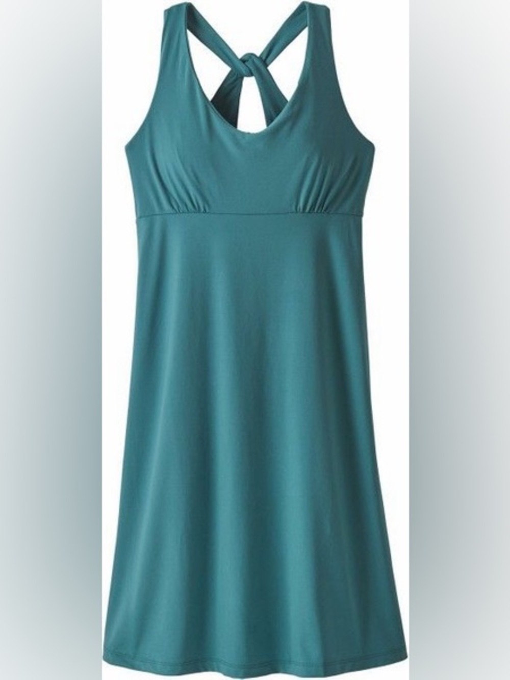 Patagonia Woman’s Magnolia Soring Dress in Tasmanian Teal.